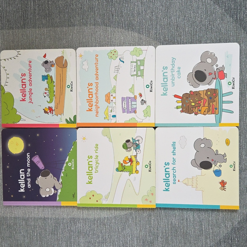 Kiwi Co Children's Book Set of 6 Koala Ages 3-6